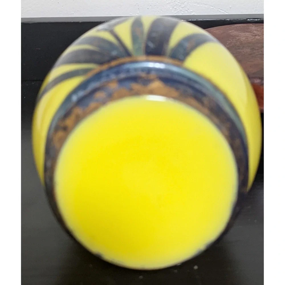 Antique Emile Galle-Style Handblown Hand Painted Decorative Vase 14‎ 1/2